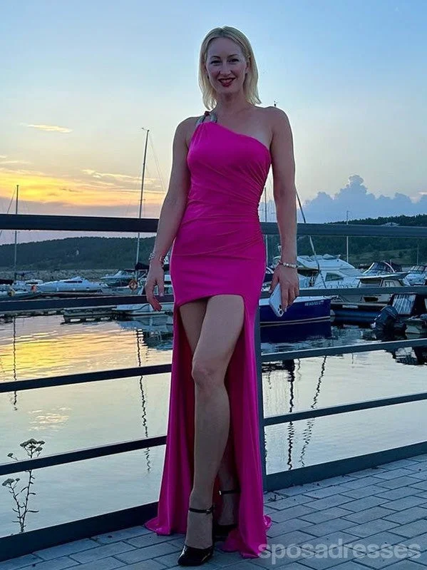 Sexy Mermaid One Shoulder Maxi Long Party Prom Dresses,Evening Gowns,13584 Fashion Nova maxi dresses